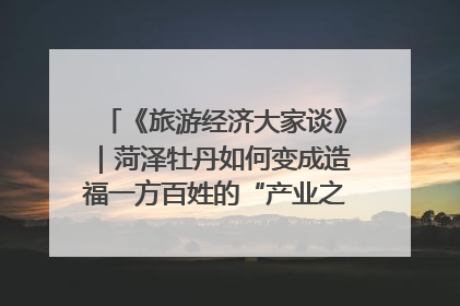 《旅游经济大家谈》｜菏泽牡丹如何变成造福一方百姓的“产业之花”“富民之花”？