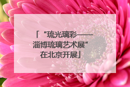 “琉光璃彩——淄博琉璃艺术展”在北京开展