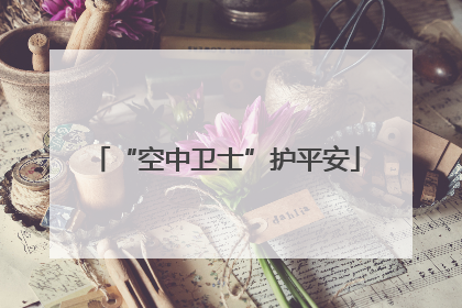 “空中卫士”护平安