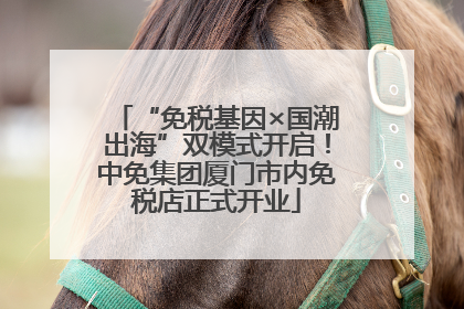 “免税基因×国潮出海”双模式开启！中免集团厦门市内免税店正式开业