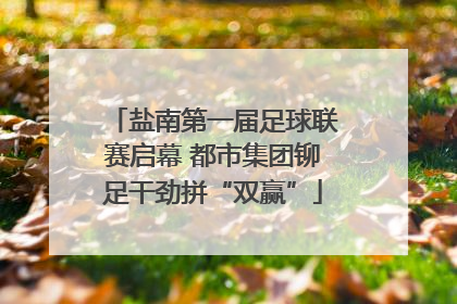 盐南第一届足球联赛启幕 都市集团铆足干劲拼“双赢”
