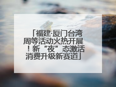 福建·厦门台湾周等活动火热开展！新“夜”态激活消费升级新赛道