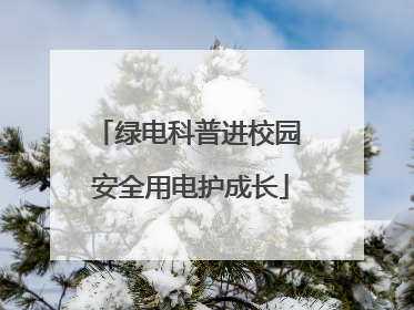 绿电科普进校园 安全用电护成长
