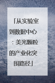 从实验室到数据中心：美光颗粒的产业化突围路径