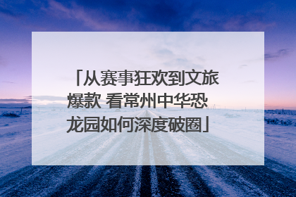 从赛事狂欢到文旅爆款 看常州中华恐龙园如何深度破圈