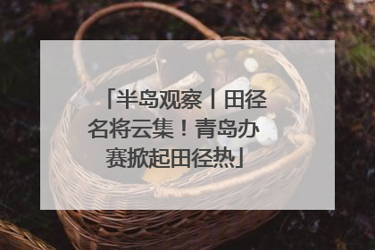 半岛观察丨田径名将云集！青岛办赛掀起田径热