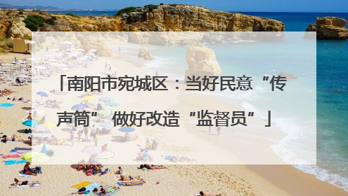 南阳市宛城区：当好民意“传声筒” 做好改造“监督员”