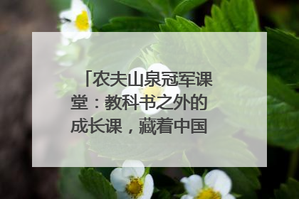 农夫山泉冠军课堂：教科书之外的成长课，藏着中国体育的薪火传承