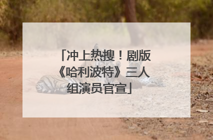 冲上热搜！剧版《哈利波特》三人组演员官宣