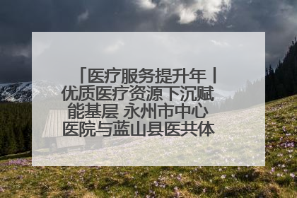 医疗服务提升年丨优质医疗资源下沉赋能基层 永州市中心医院与蓝山县医共体总院共筑健康屏障