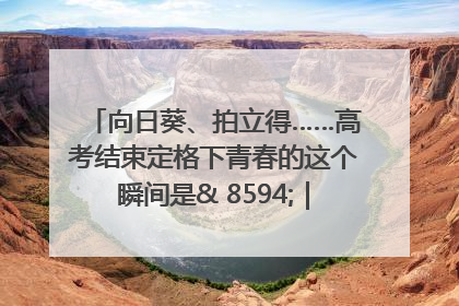 向日葵、拍立得……高考结束定格下青春的这个瞬间是& 8594;｜2025四川高考