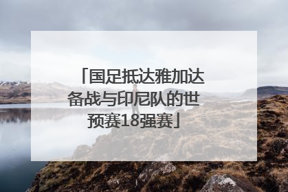 国足抵达雅加达备战与印尼队的世预赛18强赛