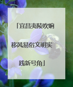 宜昌夷陵吹响移风易俗文明实践新号角