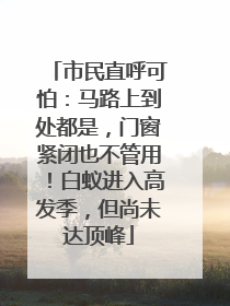 市民直呼可怕：马路上到处都是，门窗紧闭也不管用！白蚁进入高发季，但尚未达顶峰