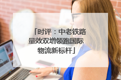时评：中老铁路量效双增领跑国际物流新标杆
