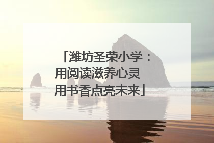 潍坊圣荣小学：用阅读滋养心灵 用书香点亮未来