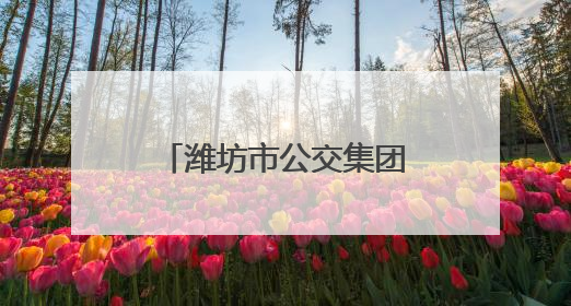 潍坊市公交集团以点滴行动绘就城市文明新画卷