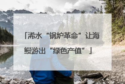 浠水“锅炉革命”让海鳗游出“绿色产值”