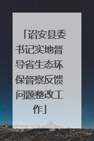 诏安县委书记实地督导省生态环保督察反馈问题整改工作