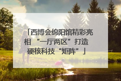 西博会绵阳馆精彩亮相 “一厅两区”打造硬核科技“矩阵”
