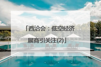 西洽会：低空经济展商引关注(2)