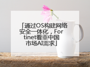 通过OS构建网络安全一体化，Fortinet看重中国市场AI需求