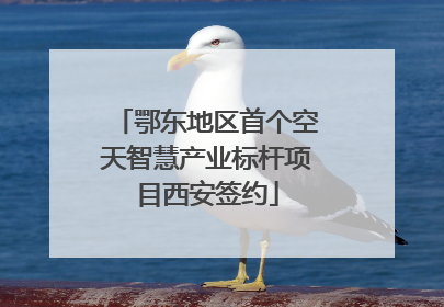 鄂东地区首个空天智慧产业标杆项目西安签约