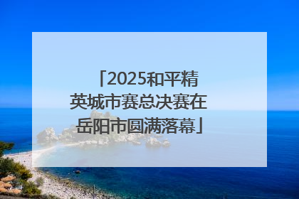 2025和平精英城市赛总决赛在岳阳市圆满落幕